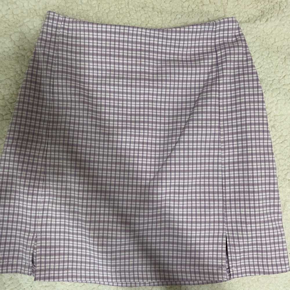 brandy melville lilac cara skirt